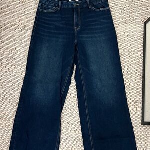 Deep Indigo Women's Flare Jeans